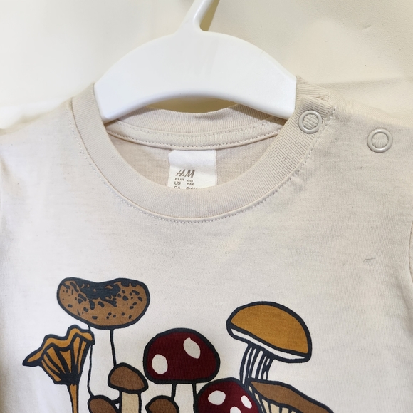 H&M long sleeve mushroon shirt - Picture 4 of 6